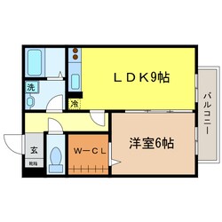 瀬田メディエートプラザB棟の物件間取画像